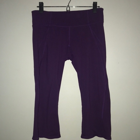 Athleta Ananda Yoga Pants 🧘🏻♀️ Size MP in a Rich Grape Color! 🍇 - Picture 4 of 8